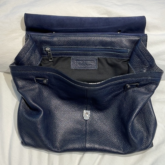 Andrea Cardone leather handbag made in Italy - Picture 3 of 4